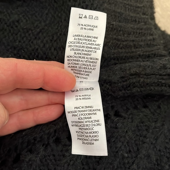 RUBY MOON Open Long Cardigan Wool Blend, Size L - Picture 8 of 9